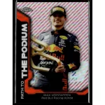 2021 Topps Chrome Formula 1 Racing Path to the Podium #PTP-MV Max Verstappen