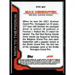 2021 Topps Chrome Formula 1 Racing Path to the Podium #PTP-MV Max Verstappen