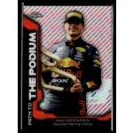 2021 Topps Chrome Formula 1 Racing Path to the Podium #PTP-MV Max Verstappen
