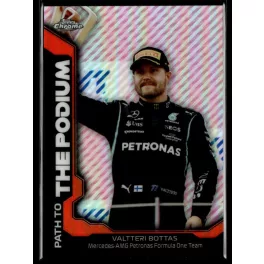  2021 Topps Chrome Formula 1 Racing Path to the Podium #PTP-VB Valtteri Bottas