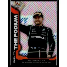   2021 Topps Chrome Formula 1 Racing Path to the Podium #PTP-VB Valtteri Bottas