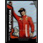 2021 Topps Chrome Formula 1 Racing Path to the Podium #PTP-CL Charles Leclerc