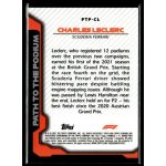 2021 Topps Chrome Formula 1 Racing Path to the Podium #PTP-CL Charles Leclerc