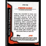 2021 Topps Chrome Formula 1 Racing Path to the Podium #PTP-PG Pierre Gasly
