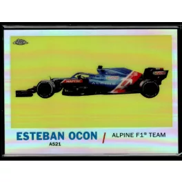   2021 Topps Chrome Formula 1 Racing 1961 Topps Sports Cars #T61-E0 Esteban Ocon