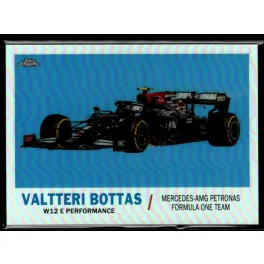   2021 Topps Chrome Formula 1 Racing 1961 Topps Sports Cars #T61-VB Valtteri Bottas