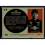 2021 Topps Chrome Formula 1 Racing 1961 Topps Sports Cars #T61-MV Max Verstappen