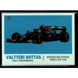   2021 Topps Chrome Formula 1 Racing 1961 Topps Sports Cars #T61-VB Valtteri Bottas
