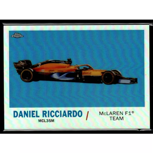 2021 Topps Chrome Formula 1 Racing 1961 Topps Sports Cars #T61-DR Daniel Ricciardo