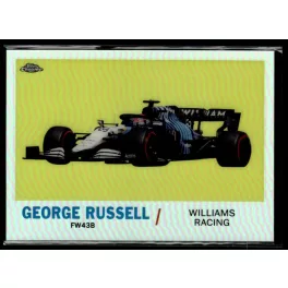   2021 Topps Chrome Formula 1 Racing 1961 Topps Sports Cars #T61-GR George Russell