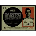 2021 Topps Chrome Formula 1 Racing 1961 Topps Sports Cars #T61-GR George Russell
