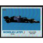 2021 Topps Chrome Formula 1 Racing 1961 Topps Sports Cars #T61-NL Nicholas Latifi