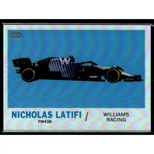 2021 Topps Chrome Formula 1 Racing 1961 Topps Sports Cars #T61-NL Nicholas Latifi