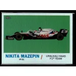 2021 Topps Chrome Formula 1 Racing 1961 Topps Sports Cars #T61-NM Nikita Mazepin