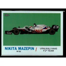  2021 Topps Chrome Formula 1 Racing 1961 Topps Sports Cars #T61-NM Nikita Mazepin