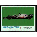 2021 Topps Chrome Formula 1 Racing 1961 Topps Sports Cars #T61-NM Nikita Mazepin