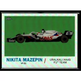   2021 Topps Chrome Formula 1 Racing 1961 Topps Sports Cars #T61-NM Nikita Mazepin