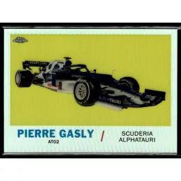   2021 Topps Chrome Formula 1 Racing 1961 Topps Sports Cars #T61-PG Pierre Gasly