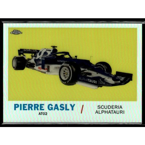 2021 Topps Chrome Formula 1 Racing 1961 Topps Sports Cars #T61-PG Pierre Gasly