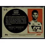 2021 Topps Chrome Formula 1 Racing 1961 Topps Sports Cars #T61-PG Pierre Gasly