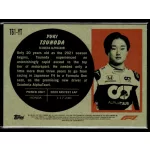 2021 Topps Chrome Formula 1 Racing 1961 Topps Sports Cars #T61-YT Yuki Tsunoda