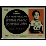 2021 Topps Chrome Formula 1 Racing 1961 Topps Sports Cars #T61-YT Yuki Tsunoda