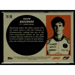 2021 Topps Chrome Formula 1 Racing 1961 Topps Sports Cars #T61-RB Ralph Boschung