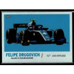 2021 Topps Chrome Formula 1 Racing 1961 Topps Sports Cars #T61-FD Felipe Drugovich