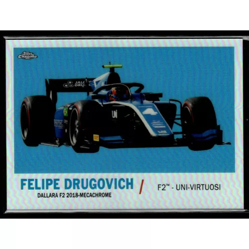 2021 Topps Chrome Formula 1 Racing 1961 Topps Sports Cars #T61-FD Felipe Drugovich