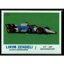   2021 Topps Chrome Formula 1 Racing 1961 Topps Sports Cars #T61-LZ Lirim Zendeli
