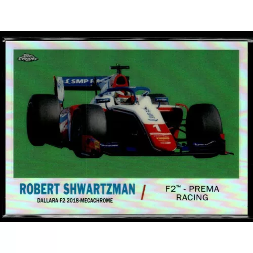 2021 Topps Chrome Formula 1 Racing 1961 Topps Sports Cars #T61-RS Robert Shwartzman