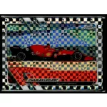 2021 Topps Chrome Formula 1 Racing Checker Flag #106 Charles Leclerc