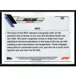 2021 Topps Chrome Formula 1 Racing Checker Flag #107 Carlos Sainz
