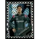 2021 Topps Chrome Formula 1 Racing Checker Flag #7 Sebastian Vettel