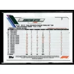 2021 Topps Chrome Formula 1 Racing Checker Flag #7 Sebastian Vettel