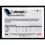 2021 Topps Chrome Formula 1 Racing Checker Flag #32 Charles Leclerc