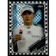 2021 Topps Chrome Formula 1 Racing Checker Flag #35 George Russell