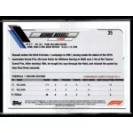 2021 Topps Chrome Formula 1 Racing Checker Flag #35 George Russell