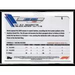 2021 Topps Chrome Formula 1 Racing Checker Flag #6 Lando Norris