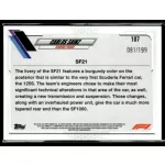 2021 Topps Chrome Formula 1 Racing Purple Checker Flag #107 Carlos Sainz 081/199
