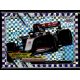 2021 Topps Chrome Formula 1 Racing Purple Checker Flag #157 Romain Grosjean 103/199