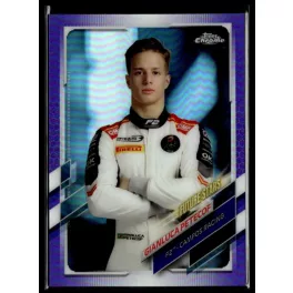  2021 Topps Chrome Formula 1 Racing Purple #65 Gianluca Petecof 099/399