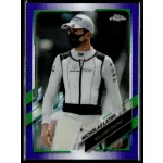 2021 Topps Chrome Formula 1 Racing Purple/Green Refractor #42 Nicholas Latifi