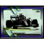 2021 Topps Chrome Formula 1 Racing Purple/Green Refractor #96 Lewis Hamilton