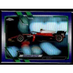 2021 Topps Chrome Formula 1 Racing Purple/Green Refractor #134 Marino Sato