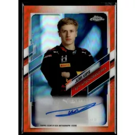   2021 Topps Chrome Formula 1 Racing Autograph #CA-JV Jüri Vips 22/25