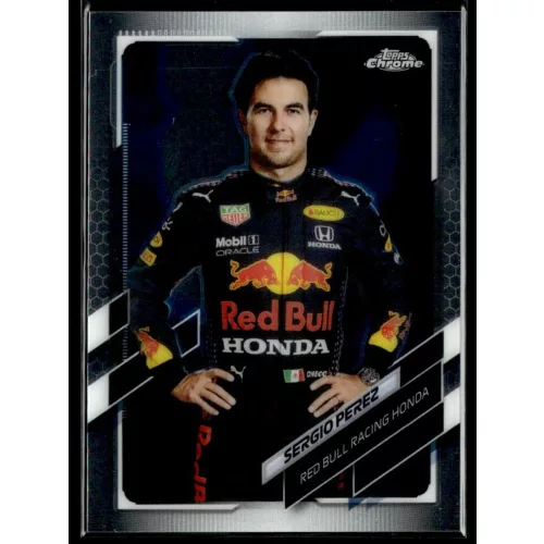 2021 Topps Chrome Formula 1  #4 Sergio Perez