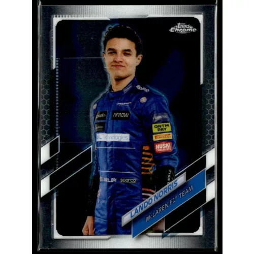 2021 Topps Chrome Formula 1  #6 Lando Norris
