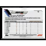 2021 Topps Chrome Formula 1  #12 Carlos Sainz