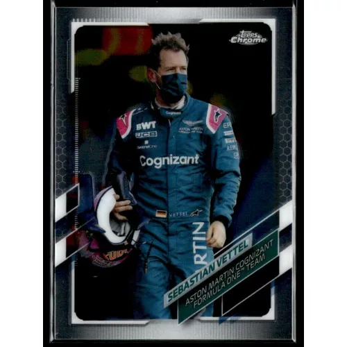 2021 Topps Chrome Formula 1  #23 Sebastian Vettel